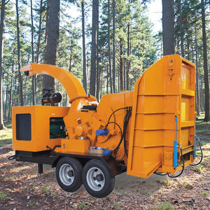 वानिकी मशीनरी भारी शुल्क औद्योगिक अधिकतम बिजली बड़ी लकड़ी चीपर मशीन ट्री शाखा वाणिज्यिक लकड़ी चीपर - Product Image 4