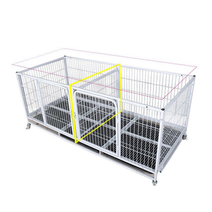 Jaula grande y pesada para mascotas, recubrimiento de polvo de Metal, 4 capas - Product Image 6