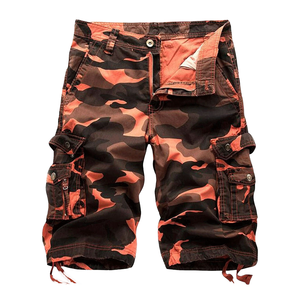 Summer New Loose Camouflage Cargo Shorts <strong>Men's</strong> Multi-pocket Baggy Pant Casual Streetwear Work Pants Fashion Hip Hop Beach Shorts - Product Image 1