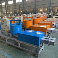 Presse à blocs de sciure de bois semi-automatique 380V, marque INVECH, capacité 10m³ pour le recyclage des déchets