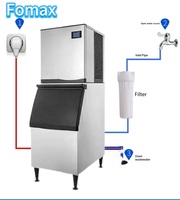 Meilleure Vente : Machine à Glaçons Industrielle 24h/180kg, Refroidie par Air, 130kg, pour Usage Commercial et Industriel, Moteur 220V, Glaçons de Qualité Supérieure