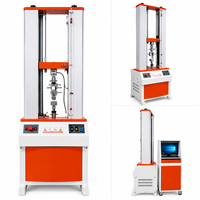 Máquina de Ensayo Universal de 5kN, Probador de Tracción Electrónico, Equipo de Prueba de Resistencia de Materiales para Plástico, Caucho, Metal y Textiles