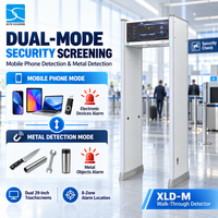 Détecteur de métaux intelligent SUN LEADER XLD-M avec détection de téléphones portables et technologie IA pour la sécurité des prisons, écoles et administrations