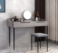 Nouvelle Arrivée : Coiffeuse Moderne en Bois avec Tiroirs pour Chambre à Coucher