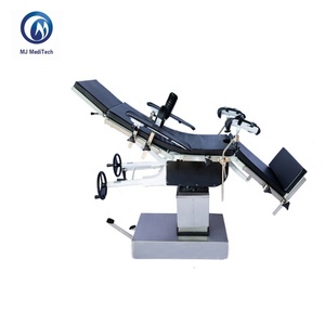 Mesa Cirúrgica Manual Hidráulica em Aço Inoxidável Certificada CE com Ajuste de Posição Lateral para Hospital - Product Image 1