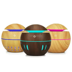 OEM Multifunctional Mini Ultrasonic Cool Mist Humidifier Wood Diffuser