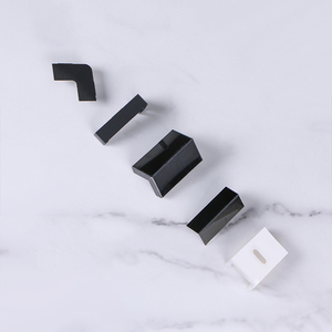 قاعدة جدارية حديثة من الفولاذ المقاوم للصدأ 304 بطول 15 سم مع شريط زخرفي بتصميم حرف U وتصميم مخفي لشريط البطاقات - Product Image 2