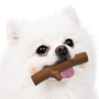 Jouet personnalisé écologique pour chien en nylon de luxe résistant aux morsures pour chien de compagnie molaire brosse à dents à mâcher bâton jouets à mâcher pour chien