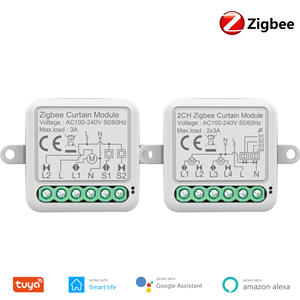 Interruptor de Cortina Inteligente Tuya Zigbee, Controlador Eléctrico Inalámbrico con WiFi para Casa, Hotel, Autocaravana (16A/240V) - Product Image 2