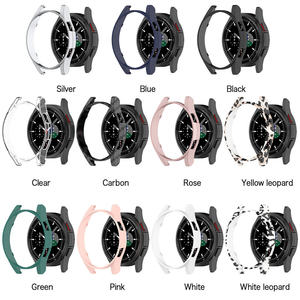 Pour <span class=keywords><strong>Samsung</strong></span> Galaxy Watch 4 Classic <span class=keywords><strong>42</strong></span>/46mm cadre pare-chocs boîtier montre intelligente couverture coque de peau - Product Image 6