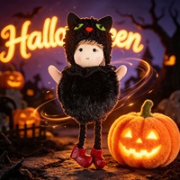 Décorations d'Halloween PARTYMENT : Fantômes, chauves-souris, squelettes et sorcières suspendus pour intérieur et extérieur, thème gothique