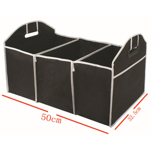 2020 Folding popular multifunctional non-woven car auto storage car trunk organizer
