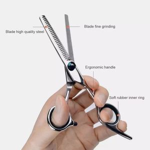 <span class=keywords><strong>Kit</strong></span> de ciseaux de coiffure professionnels, ciseaux à effiler pour couper les cheveux, outil de coiffure pour barbier/salon/maison, ciseaux de coiffure - Product Image 4