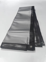 Écran de projection frontal HEYU 60-300 pouces en tissu argenté sans cadre 16:9/4:3 en option pour home cinéma extérieur 3D 4K