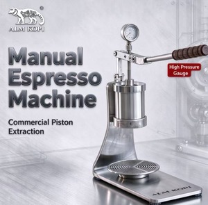 <span class=keywords><strong>เครื่อง</strong></span>ชงกาแฟเอสเพรสโซแบบแมนนวล ALM KOPI พร้อมพอร์ทาฟิลเตอร์ขนาด 58 มม. ระบบควบคุมอุณหภูมิแบบ PID ถาดรองน้ำหยดแบบถอดได้ ใช้งานง่าย - Product Image 1