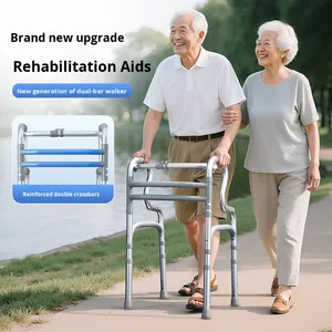 2024 <span class=keywords><strong>prix</strong></span> usine adulte pliable Rollator Walker personnes âgées et handicapées conception accessible pour les patients atteints de paralysie Celebrah Stand & Walk - Product Image 2