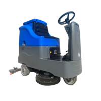 Autolaveuse autoportée WL-860 pour usine, entrepôt, centre commercial, garage – Largeur de nettoyage 860 mm, raclette 1100 mm, réservoir de solution 115 L