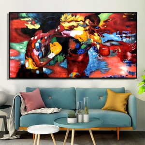 100% dipinto a mano astratto <span class=keywords><strong>Tyson</strong></span> <span class=keywords><strong>boxe</strong></span> pittura a olio Wall Art decorativo graffiti art canvas pittura fatta a mano - Product Image 5