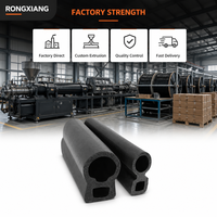 Bande d'étanchéité en mousse EPDM adhésive spéciale, semi-circulaire et creuse, pour boîtes de distribution et applications routières, taille personnalisable