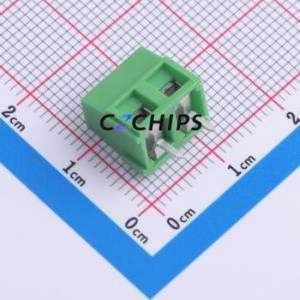 EDZ250/2 <b>Screw</b> Terminal <b>Block</b> Through hole Component (THT),P=5.08mm Connector 5.08mm Green Through Hole 1 - Product Image 2