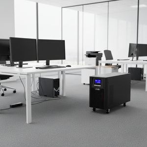 110VAC/220VAC 단상 온라인 <span class=keywords><strong>UPS</strong></span> <span class=keywords><strong>10KVA</strong></span> 가정용 무정전 전원 공급 장치 컴퓨터 라우터용 - Product Image 5