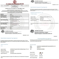 Remorque alimentaire ronde à essieu unique, certifiée SAA (norme australienne), entièrement équipée, pour la vente de nourriture de rue mobile