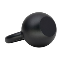 Kettlebell robuste de 10 kg en acier noir pour entraînement à domicile, musculation et équipement de force pour la gym