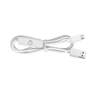Câble d'extension USB-C mâle vers femelle avec interrupteur à bouton-poussoir