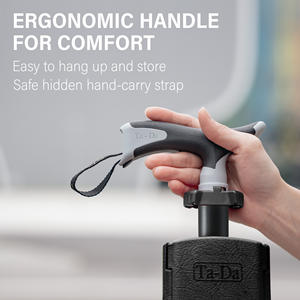 TA-da เก้าอี้ไม้ค้ำทำจากอลูมิเนียมรูปตัว L แบบพกพา Series1น้ำหนักเบาไม้เท้าสีดำ88ซม. พร้อมที่นั่ง - Product Image 2