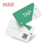 Carte NFC personnalisée avec impression, 13,56 MHz, puce NTAG 216 originale, carte PVC intelligente RFID