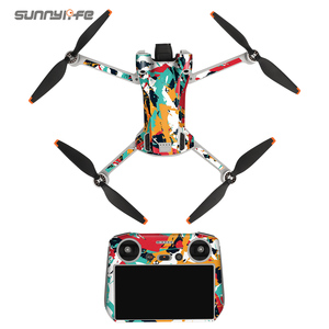 Sunnylife-accesorios para Mini <span class=keywords><strong>3</strong></span> pro, pegatinas coloridas impermeables a prueba de arañazos, película protectora de la piel para RC-N1/para DJI RC - Product Image 3
