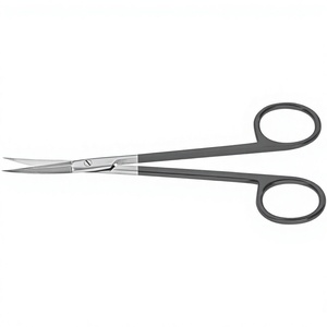 Ciseaux de dissection Tebbetts Delicate Serrated SuperCut 5-1/4″ (13,5 cm), ciseaux chirurgicaux courbés pour rhinoplastie et chirurgie plastique - Product Image 1