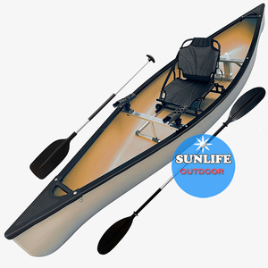 Venta de Barcos de Pesca Económicos para el Océano, Barcos de Pesca <span class=keywords><strong>Usados</strong></span> Fáciles de Maniobrar, <span class=keywords><strong>Kayak</strong></span> de Pesca Ligero para Río - Product Image 6