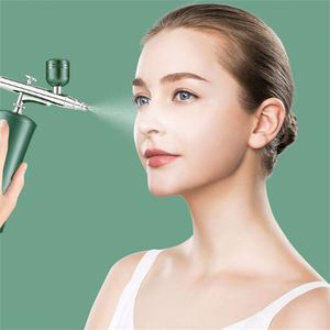 Pakiss Dispositivo de belleza por ultrasonido Medidor de oxígeno alimentado por USB Pulverizador de hidratación profunda facial Aerógrafo para uso doméstico y en el automóvil - Product Image 2