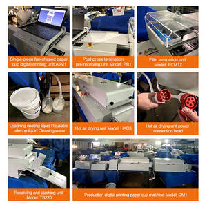 Impresora de Inyección de Tinta Automática Multicolor Telegroup para Impresión de Vasos de Papel y Etiquetas con Tinta a Base de Tinte - Product Image 5