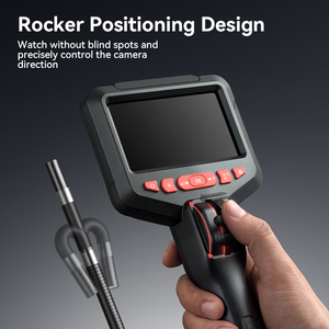 Endoscope professionnel à rotation LCD, caméra HD 2MP 1080P à rotation à <span class=keywords><strong>360</strong></span> <span class=keywords><strong>degrés</strong></span> pour la réparation de moteurs de voitures et de machines - Product Image 2