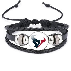 Tùy chỉnh NFL Philadelphia Eagles và Denver broncos vô địch Vòng đeo tay thời trang 32 đội bóng đá thể thao đồ trang sức phụ kiện - Product Image 3