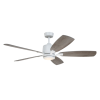 Ventilateur de plafond moderne avec éclairage, kit de télécommande, stator et rotor Shami