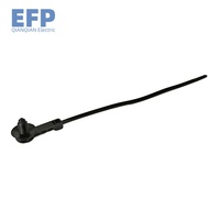 Attaches-câbles autobloquants en nylon à fixation rapide avec clips de serrage pour gestion efficace des câbles de voiture en intérieur
