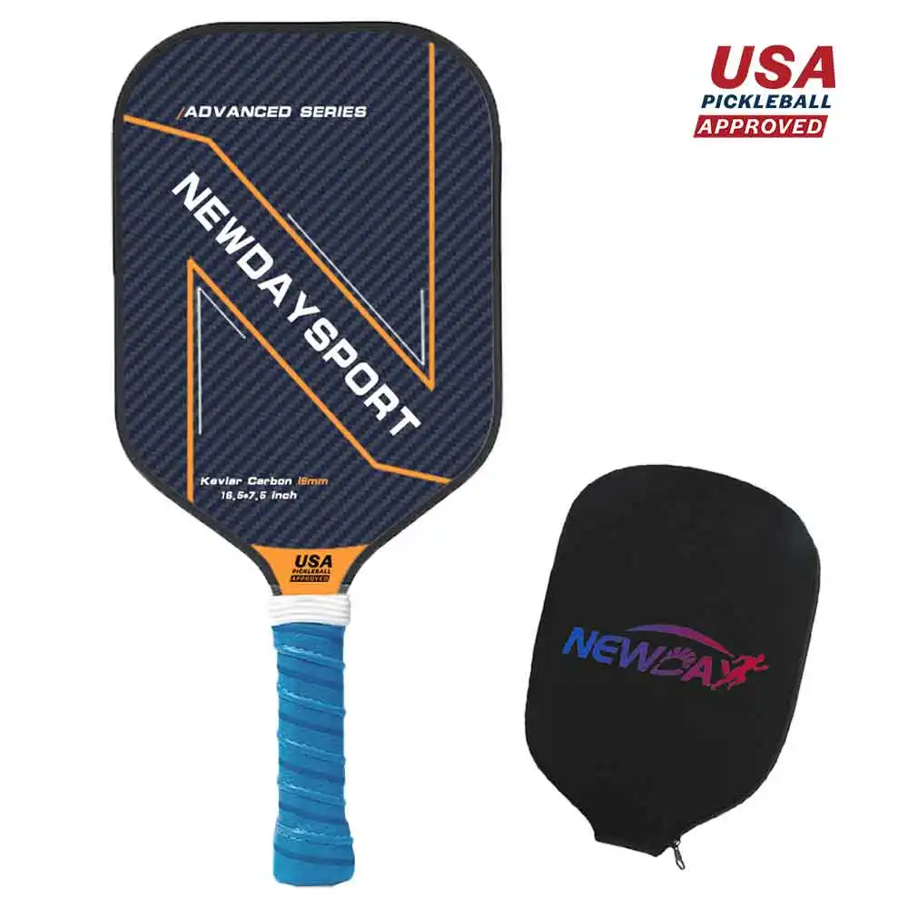 2024 Ruby6.0 Pro Kevlar in fibra di carbonio Pickleball Paddle nuovo materiale e Design per prestazioni migliorate