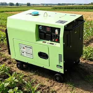 เครื่องกำเนิดไฟฟ้าดีเซลเชิงพาณิชย์ Super Power 12KVA 18KW/22KVA สตาร์ทอัตโนมัติ สตาร์ทระยะไกล แบบโครงเปิด เงียบ - Product Image 1
