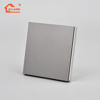 KLASS-Interruptores de un solo polo de 16A y 220V, toma de corriente USB, luz de pared universal para casa, interruptor eléctrico, gran oferta, estándar del Reino Unido