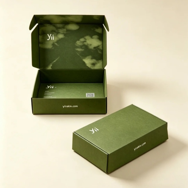 Custom Recycled Cardboard Gift Box with Logo Maile Box Packaging Brand Packaging and Eco Friendly Shipping Gift Box
