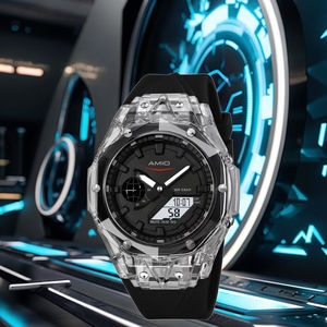 Водонепроницаемый термометр IPS для часов CASIO GM2100/GMW-B5000/GA110, резиновый, IPX-6, срок службы батареи 3 месяца, настраиваемый - Product Image 1