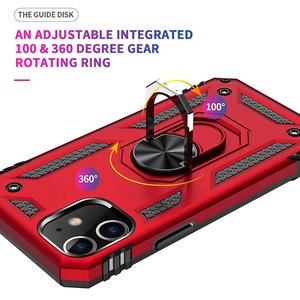 Funda Protectora Resistente <span class=keywords><strong>de</strong></span> TPU y PC con Soporte para Apple <span class=keywords><strong>iPhone</strong></span> <span class=keywords><strong>12</strong></span>, Funda Magnética Metálica para <span class=keywords><strong>iPhone</strong></span> <span class=keywords><strong>12</strong></span> 13 14 - Product Image 4