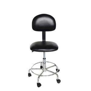 <span class=keywords><strong>ESD</strong></span> kursi berat dengan sandaran kulit PU besar, produk keselamatan industri sandaran untuk kontrol statis di lab dan gudang - Product Image 2
