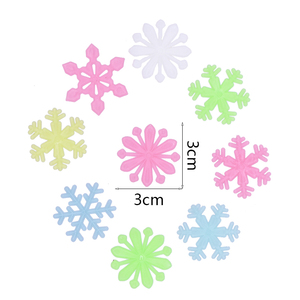 Decorazioni <span class=keywords><strong>per</strong></span> la casa fluorescenti luminose <span class=keywords><strong>per</strong></span> il soggiorno <span class=keywords><strong>adesivi</strong></span> da parete <span class=keywords><strong>adesivi</strong></span> da neve - Product Image 5
