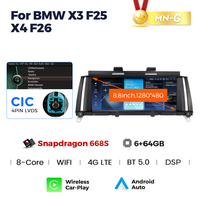 MEKEDE Snapdragon Android 13 Écran Lecteur Audio Stéréo pour BMW X3 F25 X4 F26 2011-2016 8.8 Pouces Autoradio