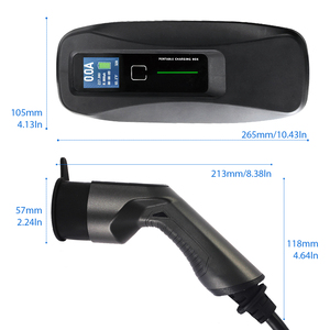 Type2 to Schuko EV Charger 16A 3.2KW Portable Mode <span class=keywords><strong>2</strong></span> Charging Box with 5M TUV Cord - Product Image 5
