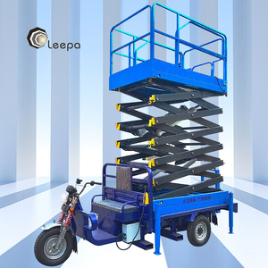 Nhà Máy Giá Cao Độ Cao Hoạt Động Điện Ba Bánh Xe Di Động Cắt Kéo Nâng Cao Độ Cao Xe Nâng Bảng Nền Tảng - Product Image 6
